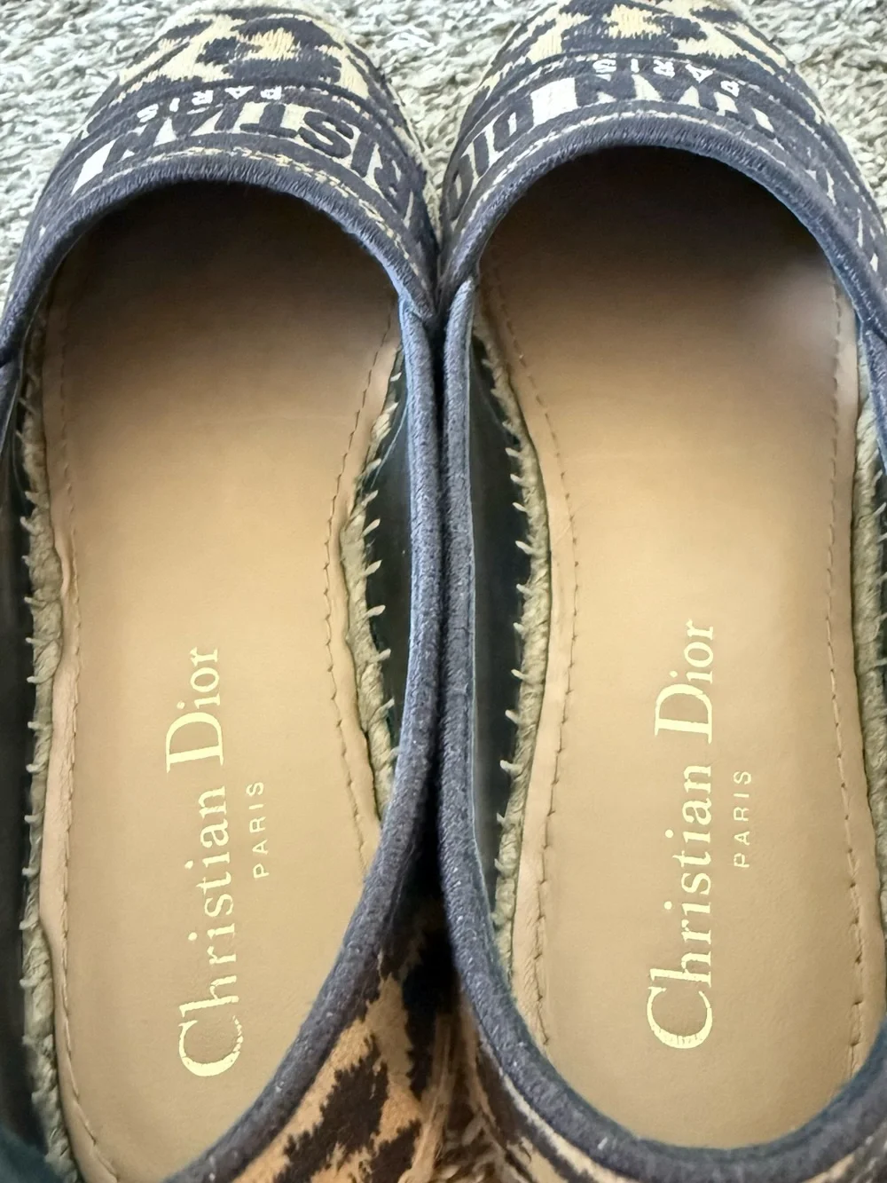 Dior espadrilles bold
